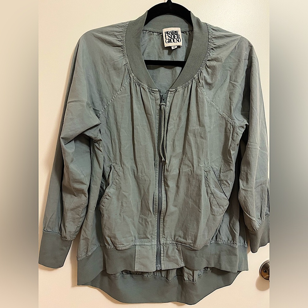 Prairie Underground Baseball Jacket, Size Small - image 1
